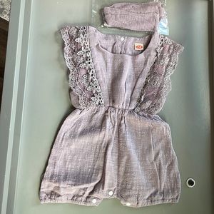 Brand new never worn 6 months old baby girl dress